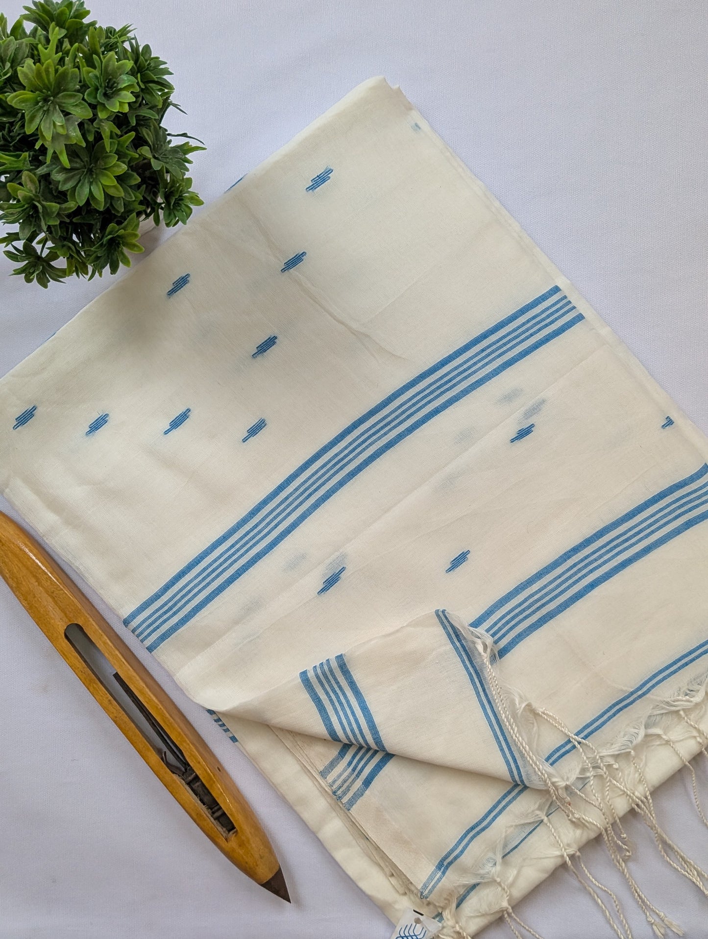 Mul Cotton Handloom Saree