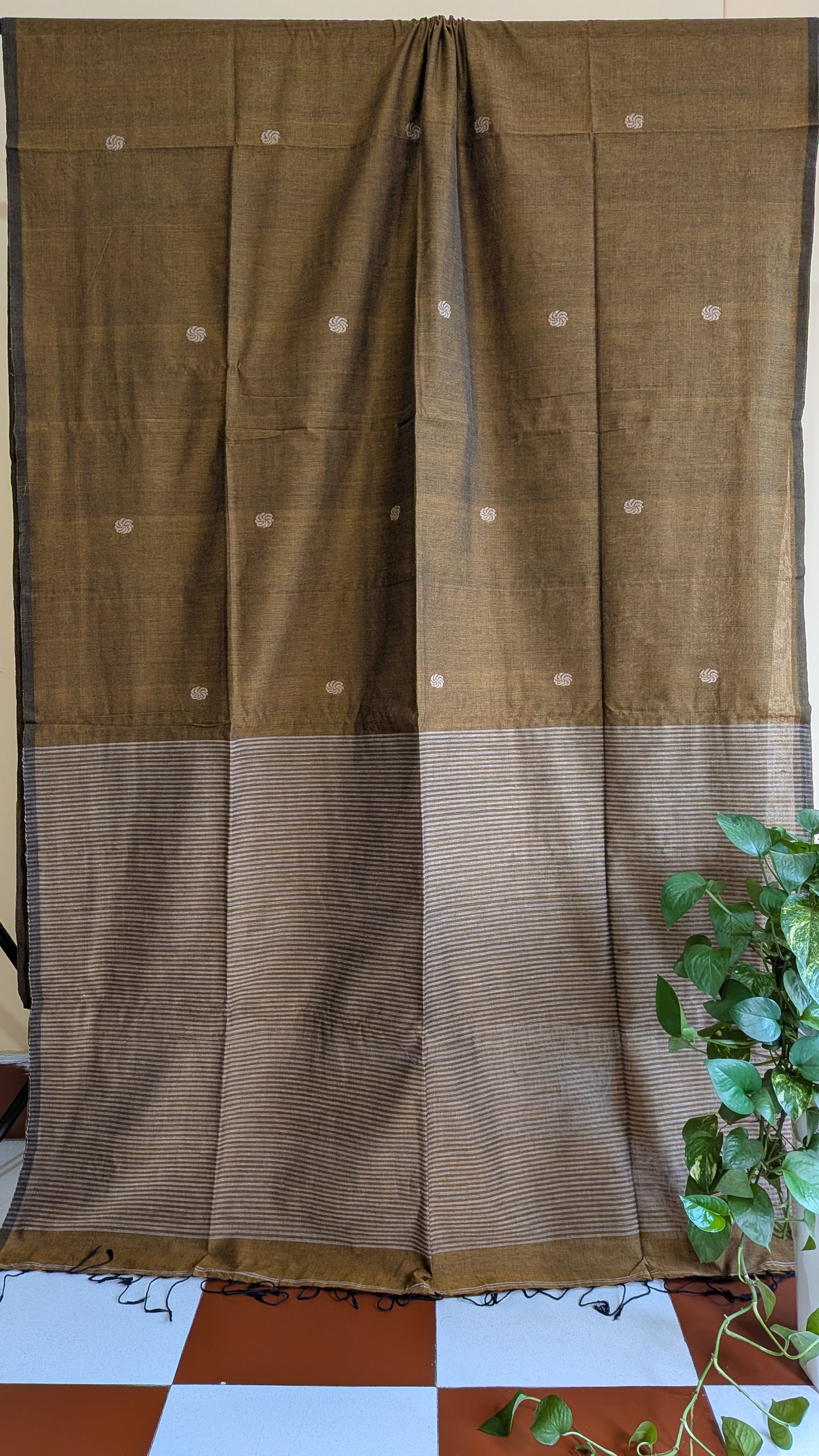 Pure Cotton Handloom Saree.
