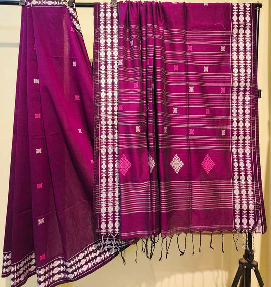 Pure Cotton Handloom Saree