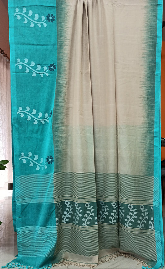 Tye Dye Cotton Saree