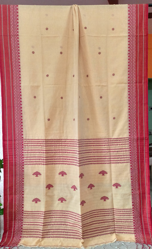 Pure Cotton Handloom Saree.