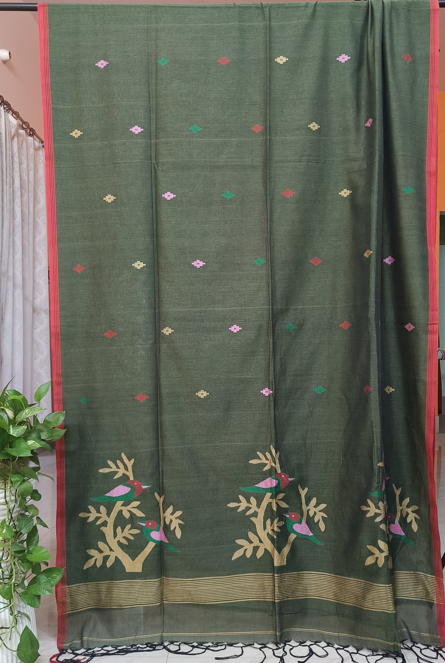 Handwoven Cotton Jamdani