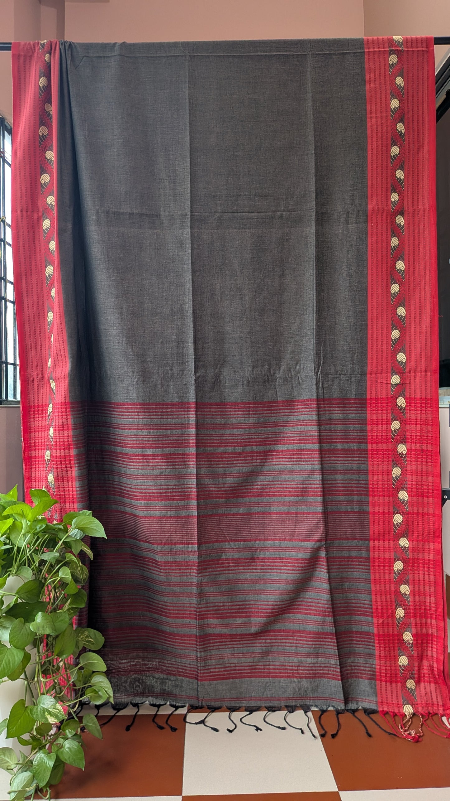 Pure Cotton Handloom Saree