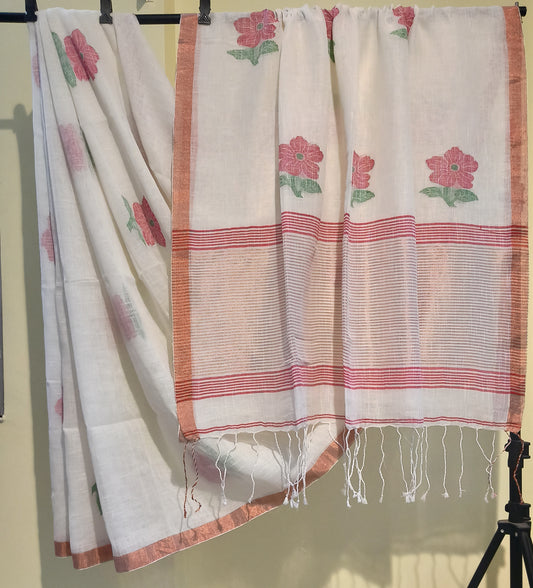Sada Lal Paar Linen