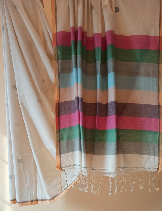 Pure Cotton Handloom Saree