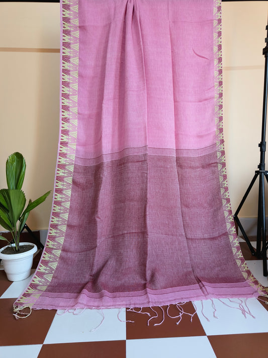 Linen Handloom Saree
