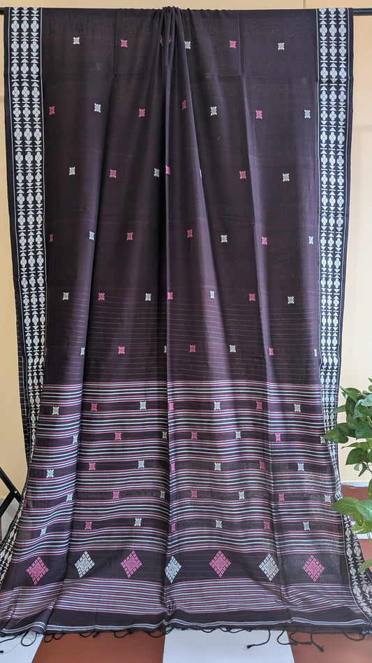 Pure Cotton Handloom Saree.